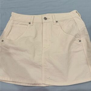 Universal Thread Beige Corduroy Skirt